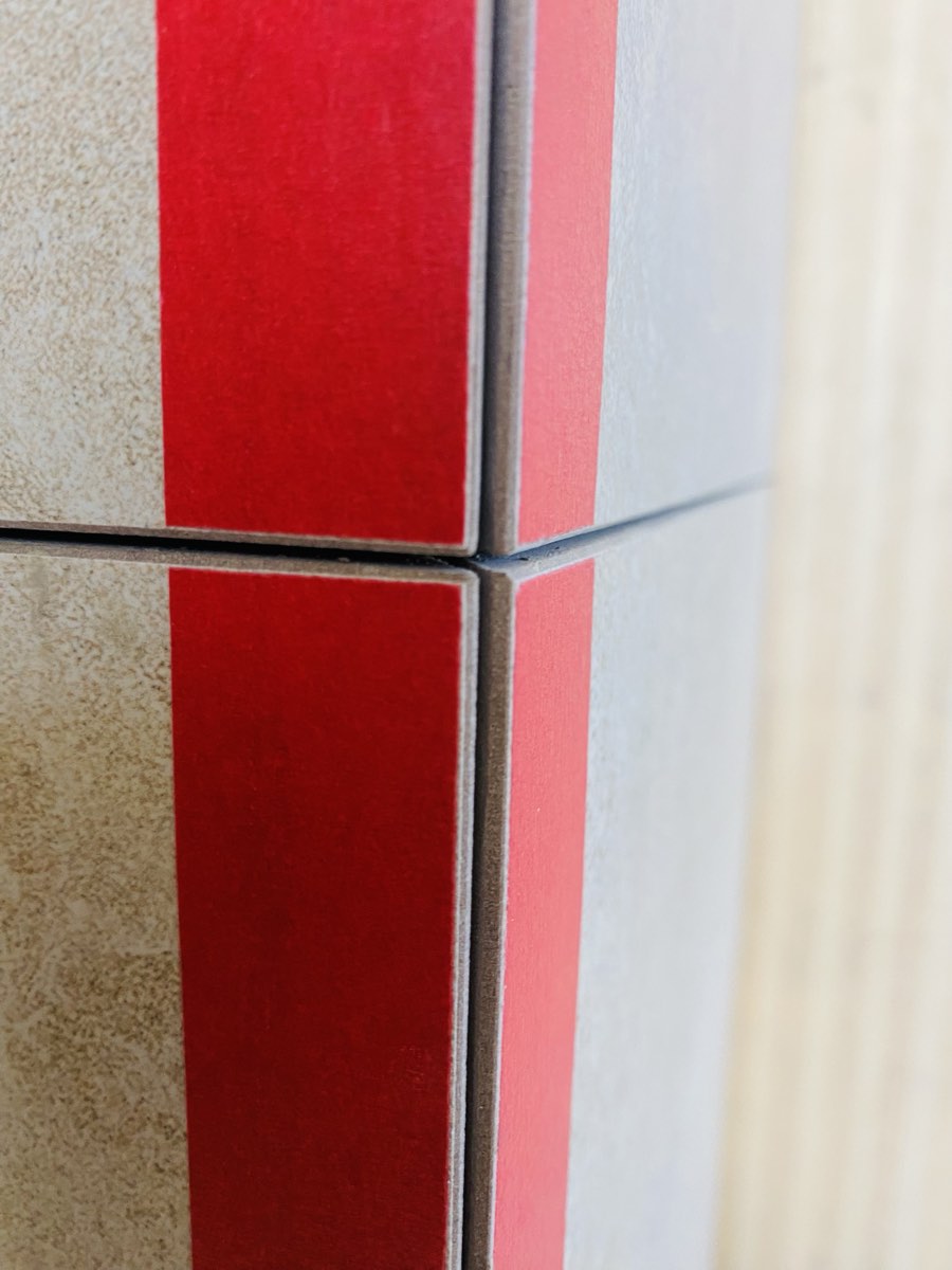 Obklad — kamenický roh, detail